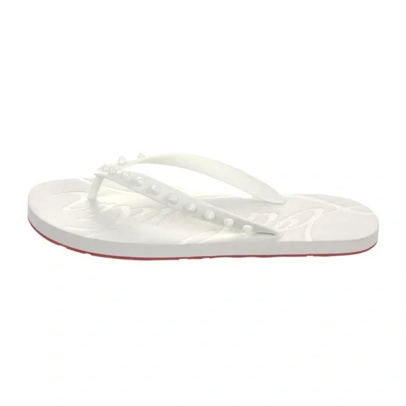 Christian Louboutin flip-flops